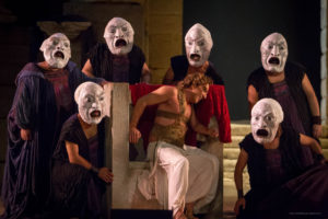 Mérida 19/08/20104 60 Festival de Teatro Cásico de Mérida, Pase gráfico "Edipo Rey", dirigido por Denis Rafter y que pone en escena la compañía extremeña "Teatro del Noctámbulo". Jero Morales